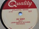 LAVERN BAKER Jim Dandy / Tra la la VG+ CANADA 1956 ROCK SOUL QUALITY 78
