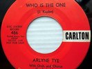 ARLYNE TYE female pop PROMO 45 WHO IS THE ONE b/w THE UNIVERSE   JR 337