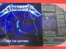 Metallica-Ride The Lightning 1989 KOREA FIRST PRESS LP  INSERT NM