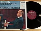 *PHILIPS - Maroon-silver - SVIATOSLAV RICHTER - BEETHOVEN - PIANO SONATAS*