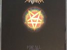 ANTHRAX 2 LP For All Kings VINYL w/ TURNTABLE SLIPMAT Mint YELLOW SPLATTER Metal