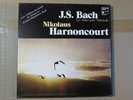 NIKOLAUS HARNONCOURT Bach suites for cello HARMONIA MUNDI FRANCE 3-LP BOX 