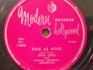 DICK COLE & PHINEAS NEWBORN - 78 RPM 