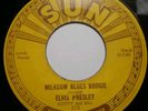 ELVIS PRESLEY Milkcow Blues Boogie 45 rpm SUN #215 1954 ORIGINAL 3 PUSH MARKS