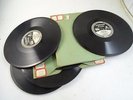 6 Antique Edison Record Disc Thick 51381 51236 51580 51551 51746 51622 Jazz Vtg