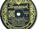 RED NICHOLS & Orchestra 78 RPM Record. Bugle Call rag/Back Beats