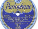 LUIS RUSSELL & Orchestra 78 RPM Record. Doctor Blues/Cloudy Skies