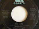 Modern Soul 45 MANDRILL Too Late ARISTA VG+ HEAR