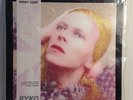 DAVID BOWIE - HUNKY 2X LP RYKO 1990 CLEAR VINYL GTF REMASTER BONUS TRACKS SEALED