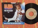 ELVIS PRESLEY For The Heart / Hurt 45 rpm w/ PICTURE SLEEVE RCA Victor 1976