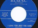 Winfield Parker, I Love you just the same / My Love - RU-JAC