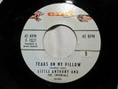 Little Anthony & The IMPERIALS 45 Tears On My Pillow END doowop VG++  mg1200