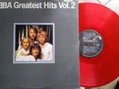 ABBA -GREATEST HITS- RARE EL SALVADOR RED VINYL DICESA LP EXCELLENT CONDITION