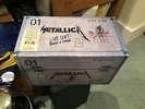 Metallica Live Shit Binge & Purge Box 3 VHS Booklet Pass Stencil OOP