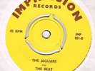 THE JAGUARS The beat / Opus to spring Impression 101 Rare 60s private press 45
