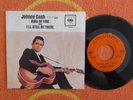 JOHNNY CASH Ring Of Fire 45 rpm w/ PICTURE SLEEVE Columbia 1963 Country