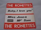rare The RONETTES Baby, I Love You Belgium Belgian PS  7