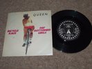 QUEEN = BICYCLE RACE / FAT BOTTOMED GIRLS RARE UK DEMO 7inch IN PIC SLEEVE