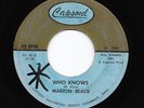 Funk 45 MARION BLACK Who Knows/Go On Fool Capsoul RJD2 Samples HEAR