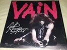 Vain No Respect Record Vinyl LP VG+
