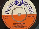 FREDDIE NOTES AND THE RUDIES - DOWN ON THE FARM - TROJAN ( 1970 EARLY REGGAE 7 )