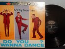 BOBBY FREEMAN 1958 ROCK N ROLL LP DO YOU WANNA DANCE? STEREO VG NR VPI
