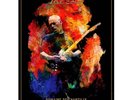 david gilmour 2016 live poster lithograph chantilly france-rattle that lock tour
