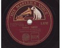 19. COMEDIAN HARMONISTS  RUMBAH - TAMBAH SOLITUDE  ISSUED ON SWEDISH HMV X 4792