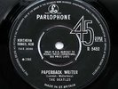 Beatles - Paperback Writer/Rain - UK 1966 1st Press Parlophone 45 RAREST VARIANT