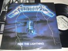 METALLICA Ride the Lightning VINYL LP record 1984 Megaforce MRI 769 album VG+/G+
