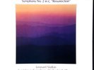 AUDIOPHILE - LEONARD SLATKIN / Mahler Symphony No.2 / TELARC DG-10081/82, 2LP