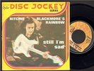 RITCHIE BLACKMORE -ITALIAN 45- RAINBOW DEEP PURPLE RONNIE JAMES DIO HEAVY METAL