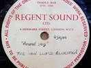 RARE REGENT SOUND ACETATE THE IAN LLOYD BLUESMEN CAN'T CARRY ON / HOUND DOG CLIP