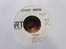 JOHNNY WINTER road runner/gangster of love GRT PROMO 45 rock rocker NM-