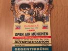 Michael Jackson Konzert Ticket Dangerous World Tour Munich München