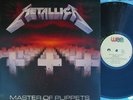 Metallica 1st Press OZ LP Master of puppets NM ’86 WEA 604391 with lyric inner 
