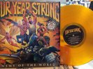 ORANGE VINYL Four Year Strong Enemy Of The World LP Pop Punk New Found Glory