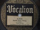 1925 Jazz 78rpm record, 
