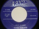 VERY RARE DANNY KIRKLAND Blues on RAMA-STOP MAMBO/THEY WERE ROCKIN' 1955 (VG+)