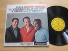 Poll Winners Three  LP Contemporary DG Mono Barney Kessel Shelly Manne Ray Brown
