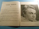 CLAUDE FRANCOIS PROGRAMME GALA CONCERT 1964