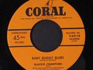 BLACKIE CRAWFORD: Baby Buggy Blues 45 Rockabilly