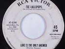 Northern Soul 45 LOLLIPOPS Love Is The Only Answer RCA VICTOR HEAR