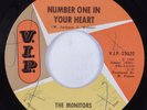 Northern Soul 45 MONITORS Number One In Your Heart V.I.P. HEAR VG+