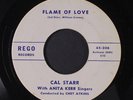 CAL STARR WITH ANITA KERR : Flame Of Love 45 (xol, stamp ol) Country