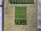 1938 French COLUMBIA MAIN Catalog Jewish Cantor Quatuor Calvet Florent Schmitt