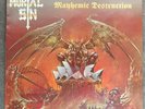 Mortal Sin Mayhemic Destruction U.K Vinyl LP Thrash Metal VERH 48