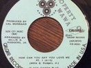 BLACK EARTH PLUS How Can You Say You Love Me 45, RARE FUNK 1973 Calgar