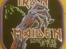 Iron Maiden Patch Somewhere in Time ltd Saxon Motörhead Priest Aufnäher