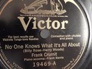 Frank Crumit - 78rpm single 10-inch – Victor #19469 No One Knows What It’s...